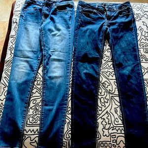 American Eagle jeggings and high-rise jeggings